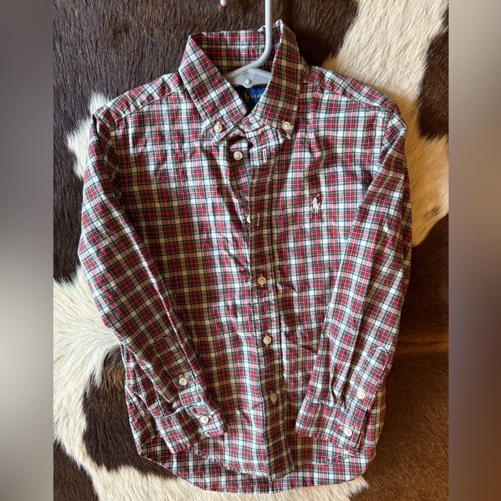 Ralph Lauren Multicolor Plaid Shirt